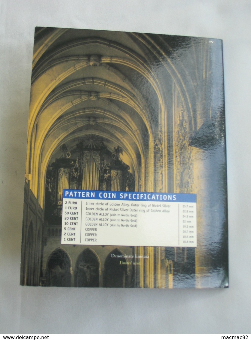 Coffret FDC Euro Patterns - Euro Prove - ROUMANIE 2004    **** EN ACHAT IMMEDIAT **** - Essais Privés / Non-officiels