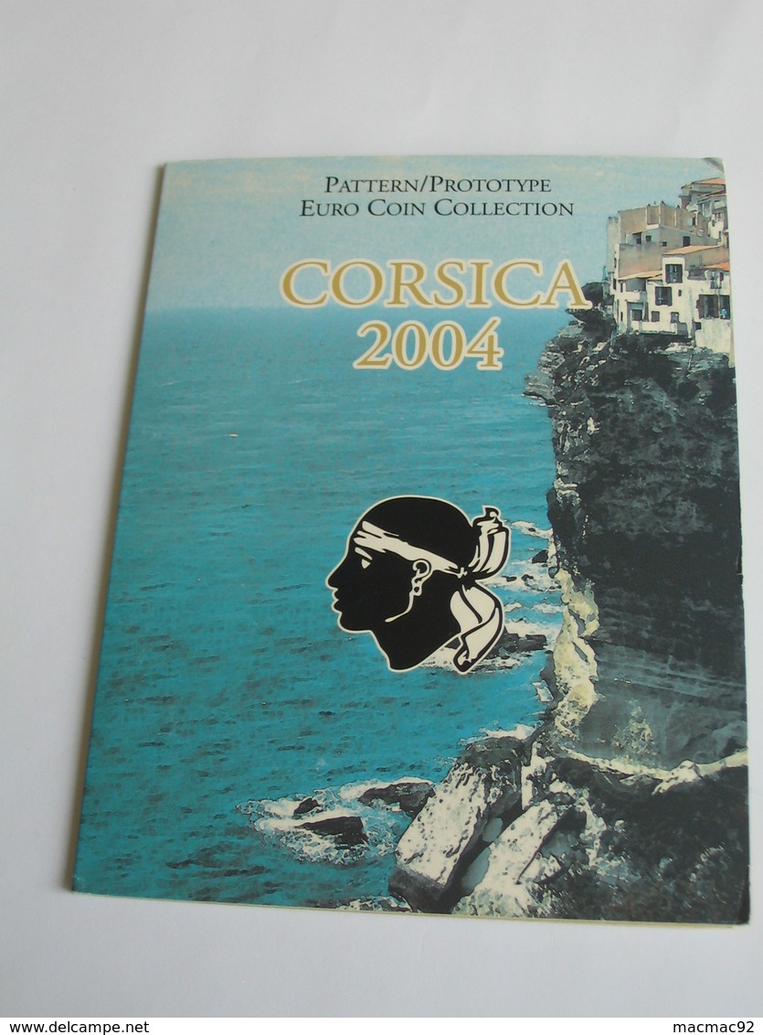 Coffret FDC Euro Patterns Set - Euro Prove - CORSE - CORSICA   2004    **** EN ACHAT IMMEDIAT **** - Essais Privés / Non-officiels