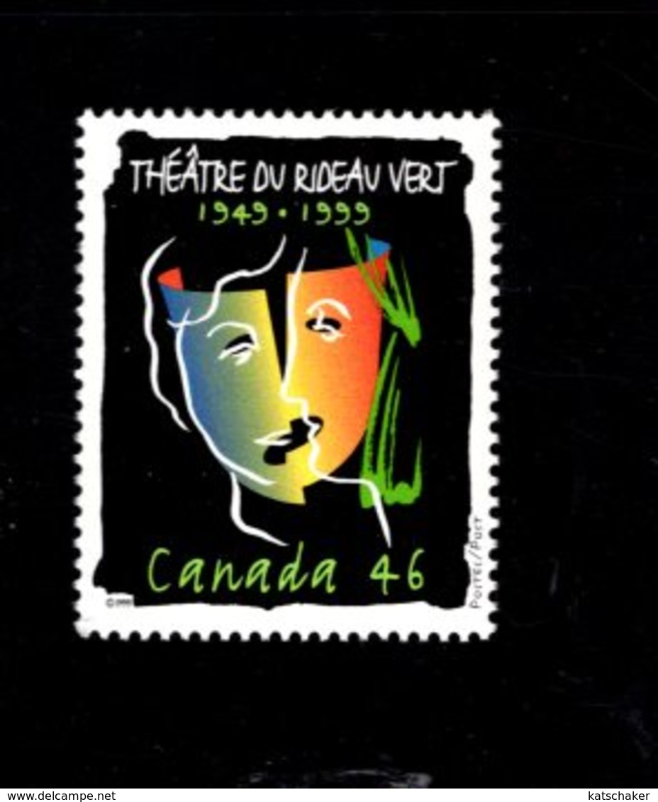 770102150 1999 SCOTT 1769 POSTFRIS  MINT NEVER HINGED EINWANDFREI  (XX) LE THEATRE DU RIDEAU VERT 50TH ANNIV - Neufs