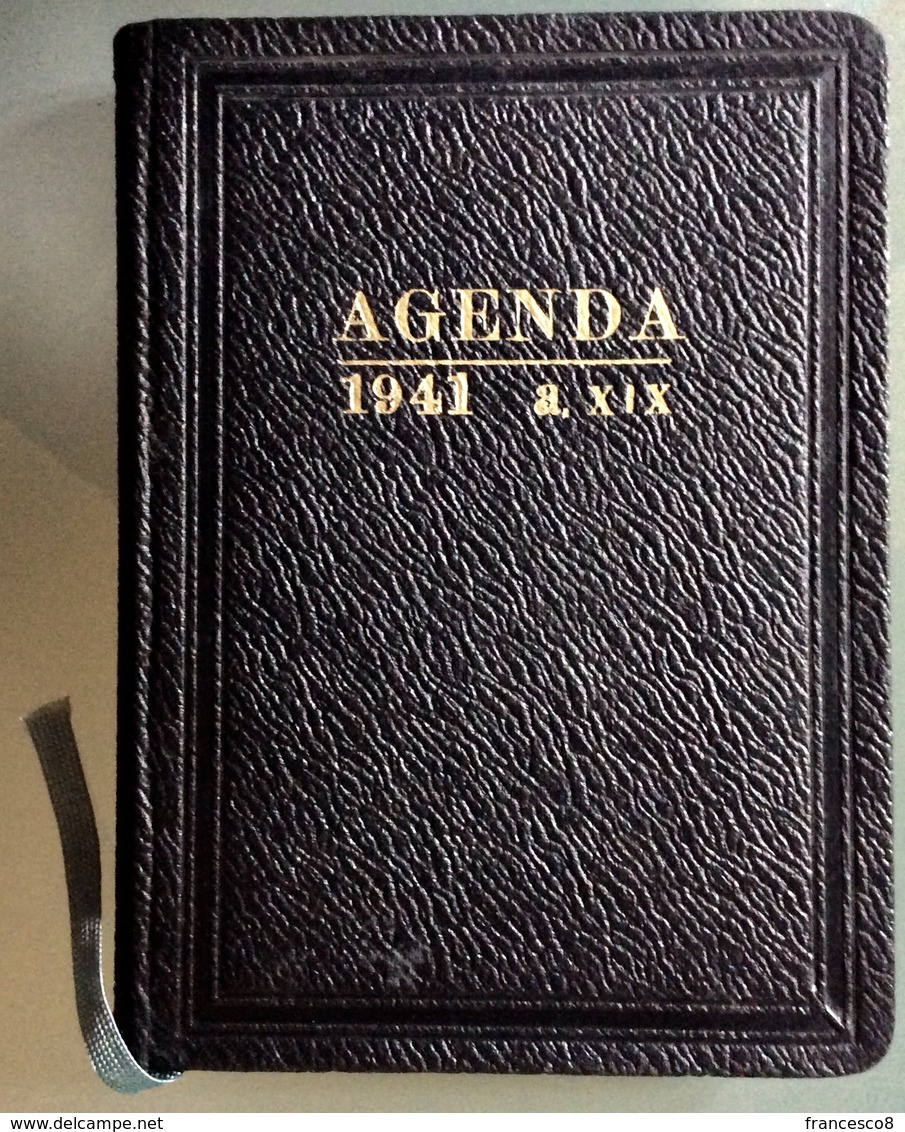 1941 AGENDA /.    Non Utilizzata - Altri & Non Classificati