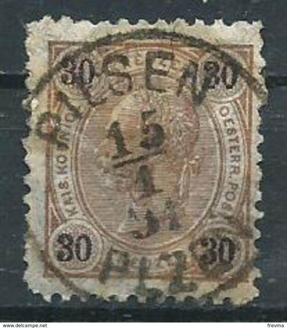 Timbre Autriche 1890 - Usati