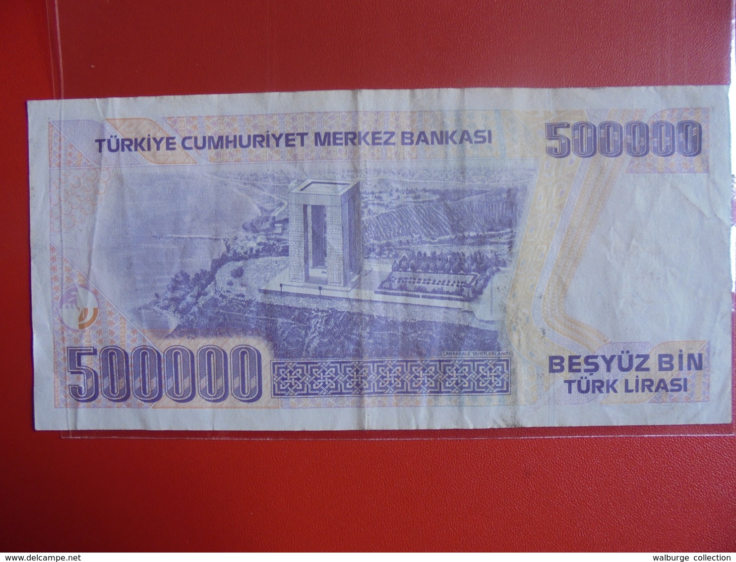 TURQUIE 500.000 LIRASI 1970(98)  CIRCULER - Turquie