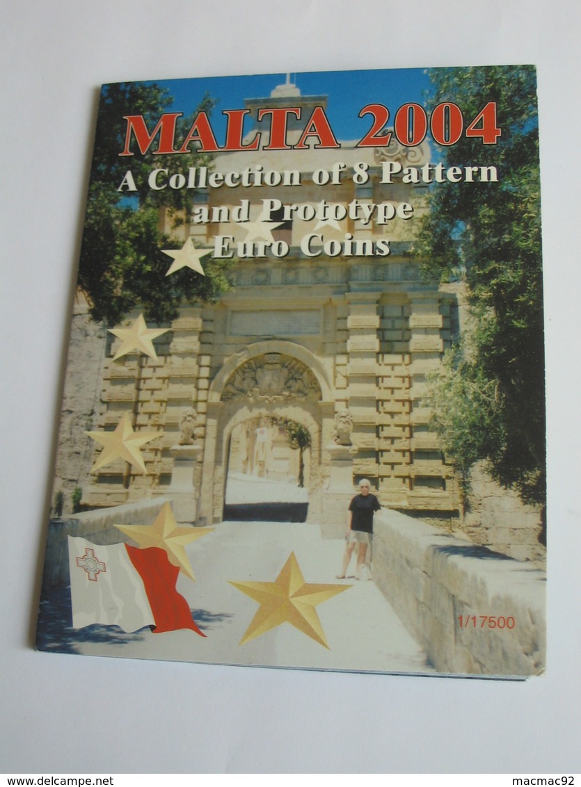 Coffret FDC Euro Patterns Set - Euro Prove - MALTE - MALTA  2004    **** EN ACHAT IMMEDIAT **** - Malta