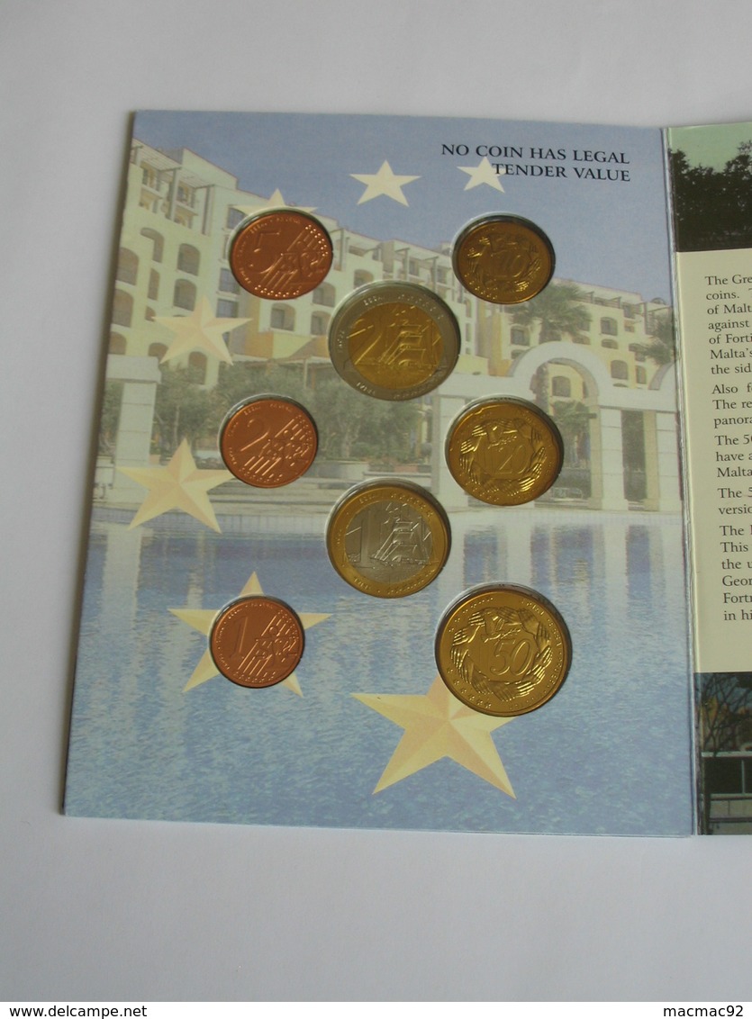 Coffret FDC Euro Patterns Set - Euro Prove - MALTE - MALTA  2004    **** EN ACHAT IMMEDIAT **** - Malta