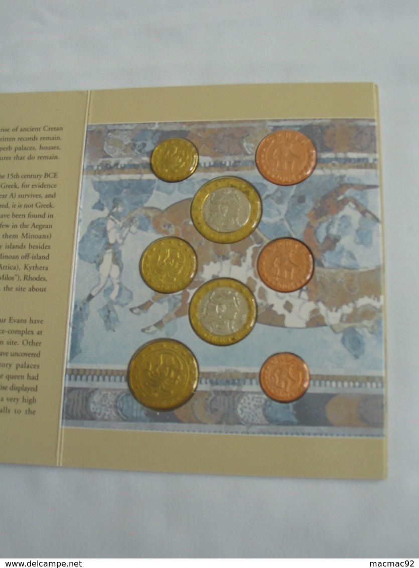 Coffret FDC Euro Patterns Set - Euro Prove - CRETE  2004    **** EN ACHAT IMMEDIAT **** - Essais Privés / Non-officiels