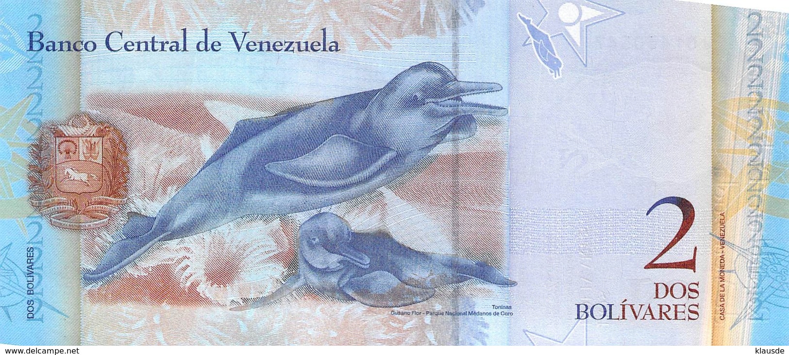 2 Bolivares Venezuela   2012 - Venezuela