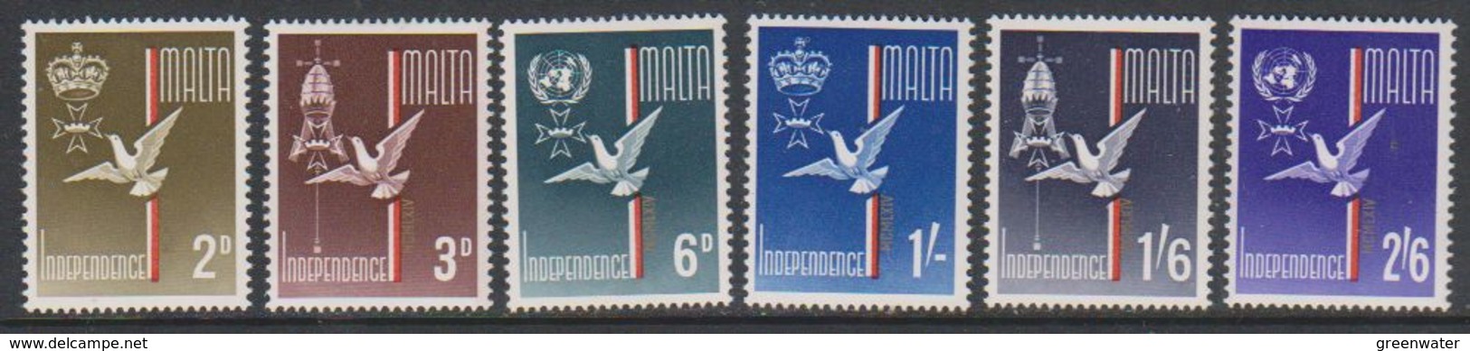 Malta 1964 Independance 6v ** Mnh (42796B) - Malta