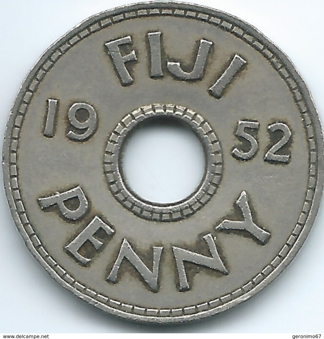 Fiji - George VI - 1952 - Penny - KM17 - Fiji