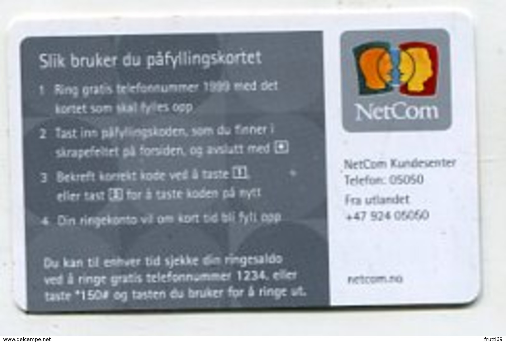 TK 07377 NORWAY - Prepaid - Norway