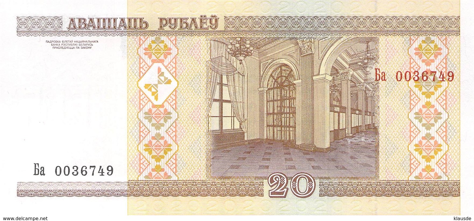 20 Pybaey Transnistrischen Moldauische Republik 2000 - Moldova