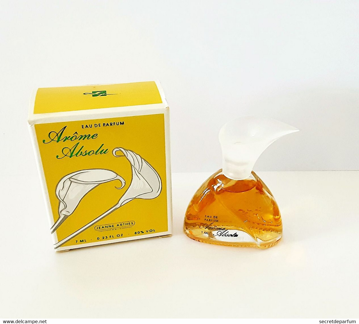 Miniatures De Parfum   AROME ABSOLU De JEANNE  ARTHES   EDP   7 ML   + BOITE - Miniatures Femmes (avec Boite)