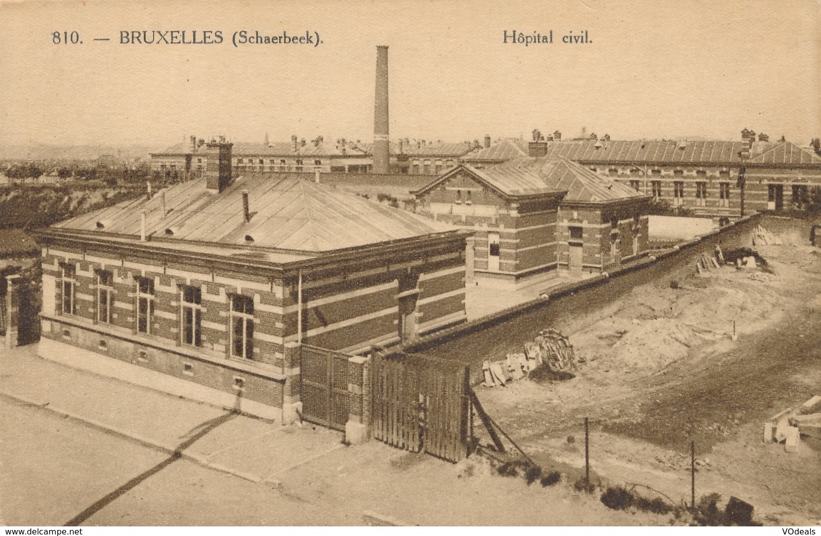 CPA - Belgique - Brussels - Bruxelles - Schaerbeek - Hôpital Civil - Schaarbeek - Schaerbeek