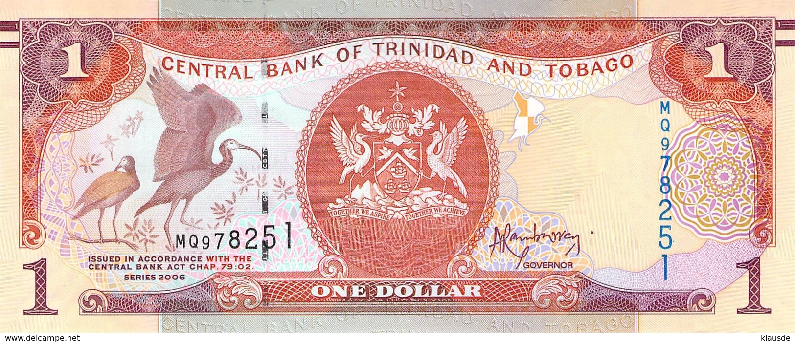 1 Dollar Trinidad And Tobago - Trinité & Tobago