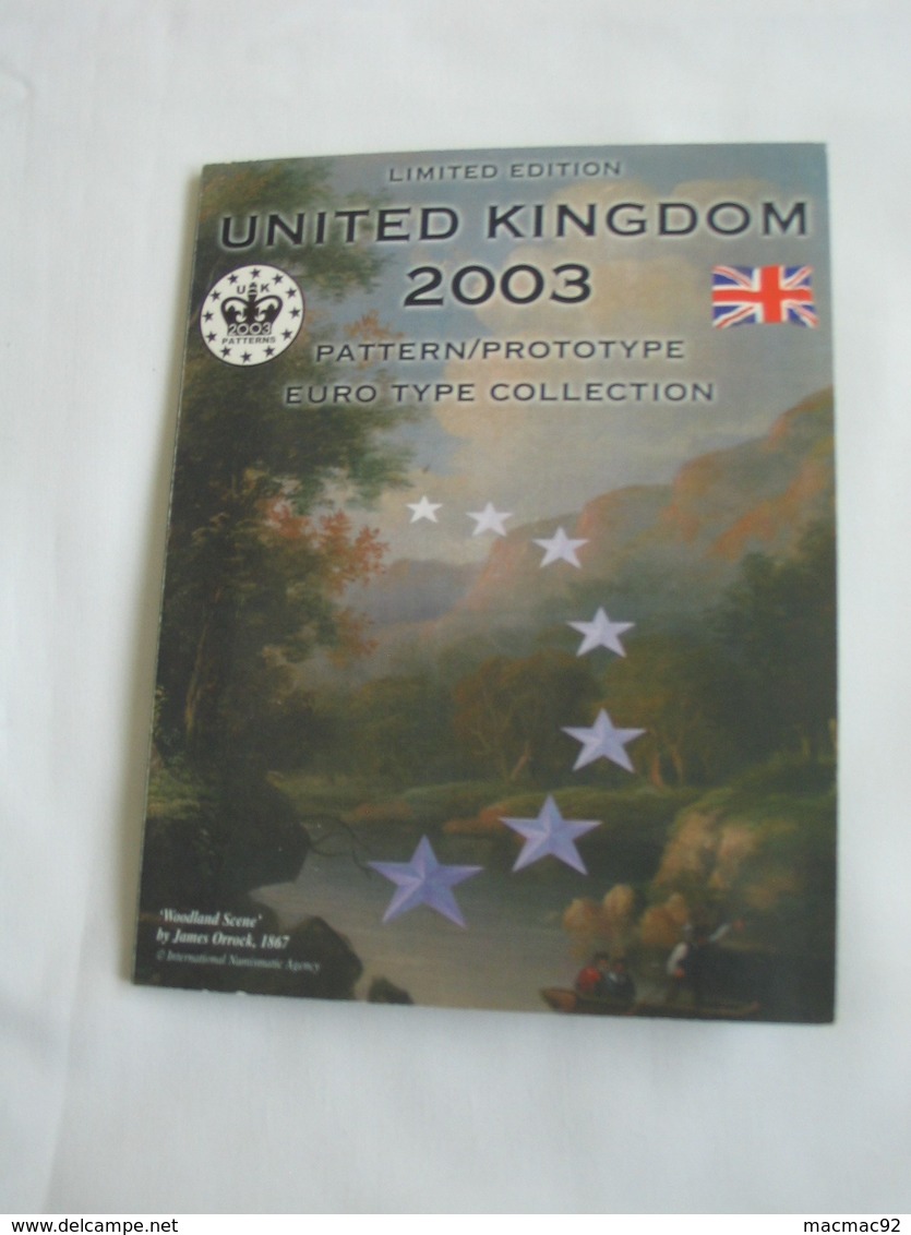 Coffret FDC Euro Patterns Set - Euro Prove - UNITED KINGDOM  - SCOTLAND 2003    **** EN ACHAT IMMEDIAT **** - Pruebas Privadas