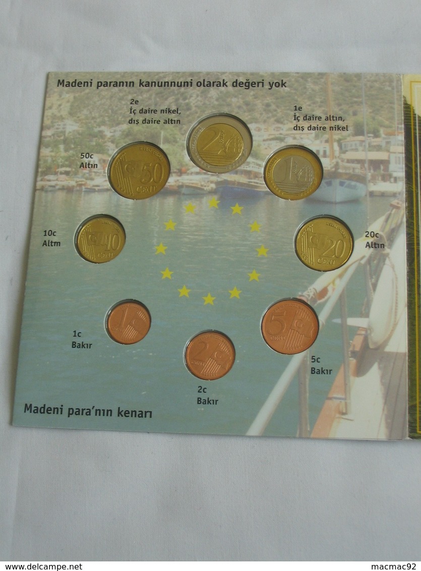 Coffret FDC Euro Patterns Set - Euro Prove - TURQUIE - TURKIYE - 2004  **** EN ACHAT IMMEDIAT **** - Essais Privés / Non-officiels