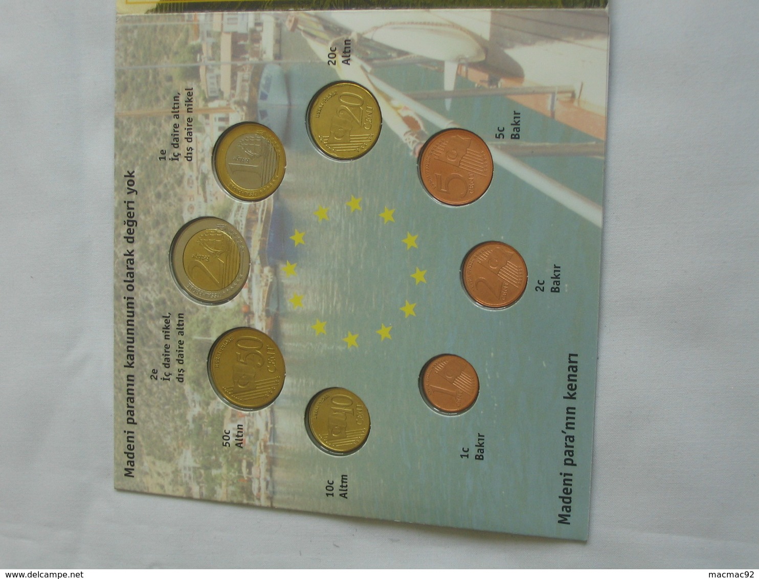 Coffret FDC Euro Patterns Set - Euro Prove - TURQUIE - TURKIYE - 2004  **** EN ACHAT IMMEDIAT **** - Privéproeven