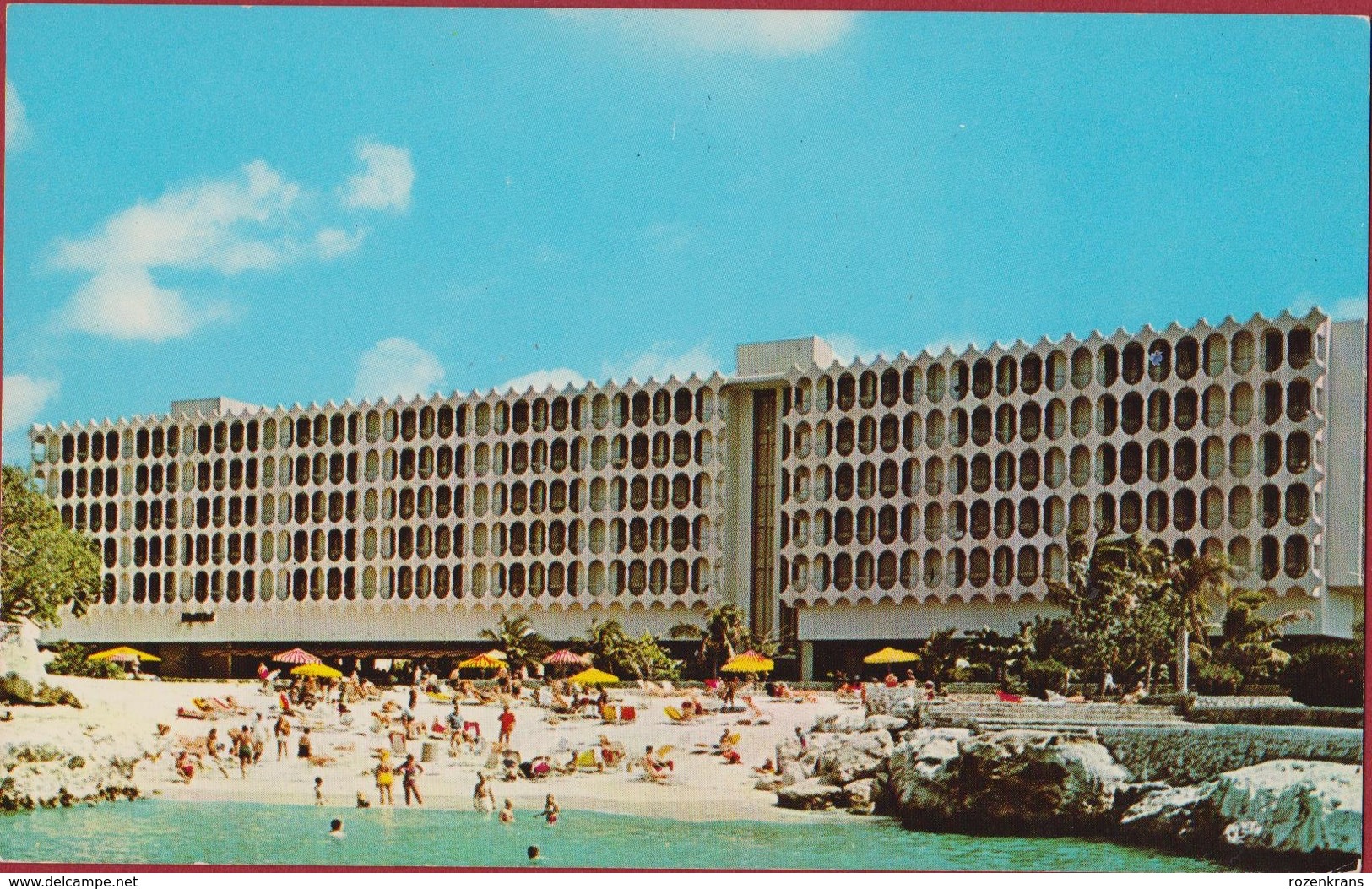 Nederlandse Antillen Curaçao Hilton Hotel Willemstad Retro 70's Architecture - Curaçao