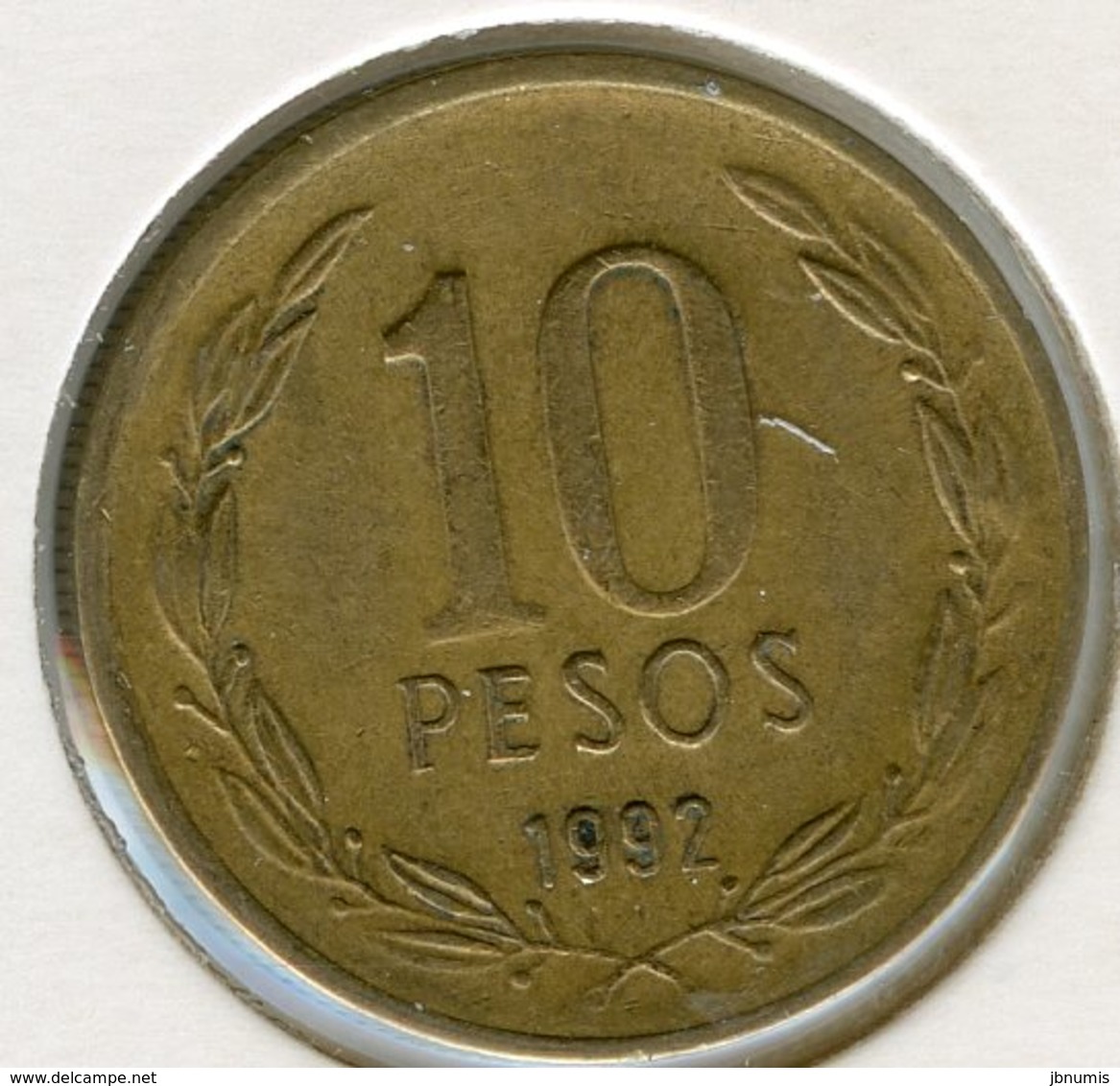 Chili Chile 10 Pesos 1992 KM 228.2 - Chili