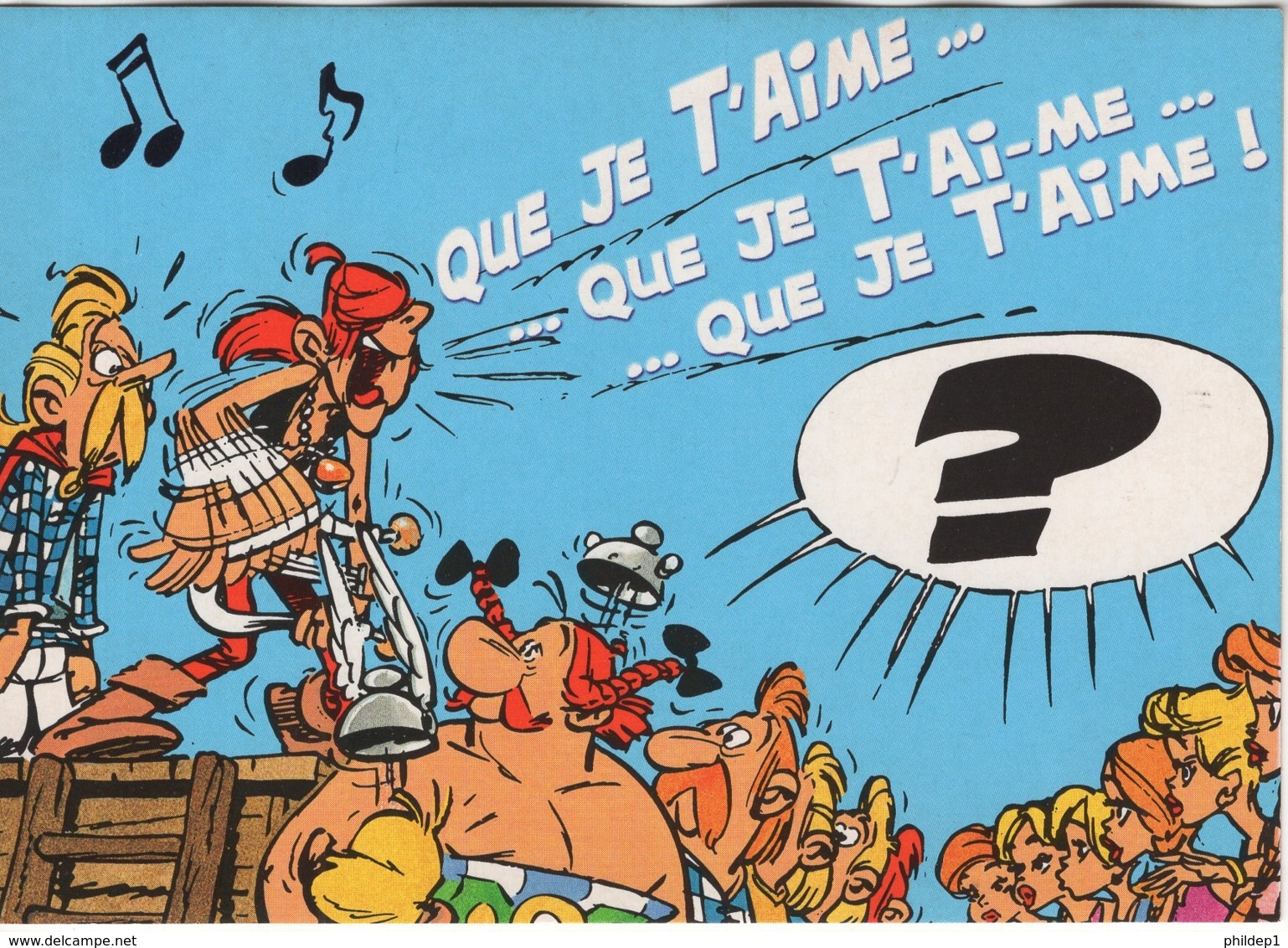 Thématique "BD". Astérix. Editions 1999 Albert-René/Goscinny-Uderzo. Carte N° 901262 - Comics