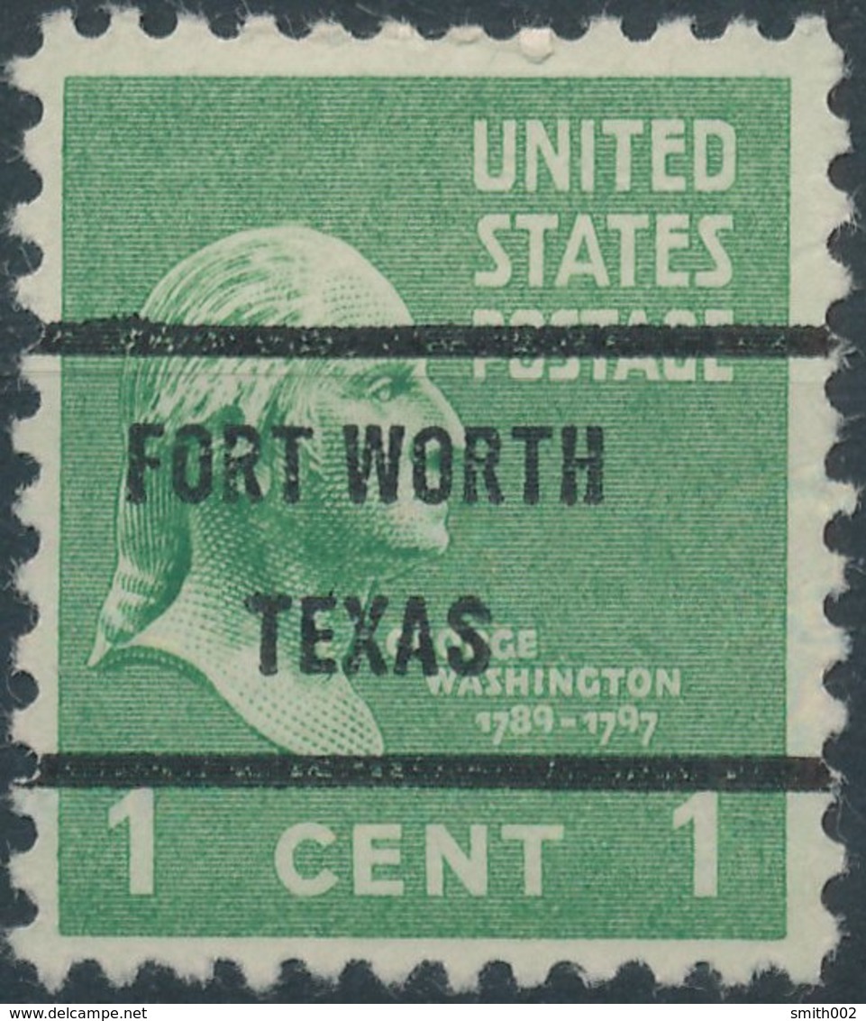 USA - Precancels, Preoblitére - FORT WORTH, TEXAS - Prematasellado