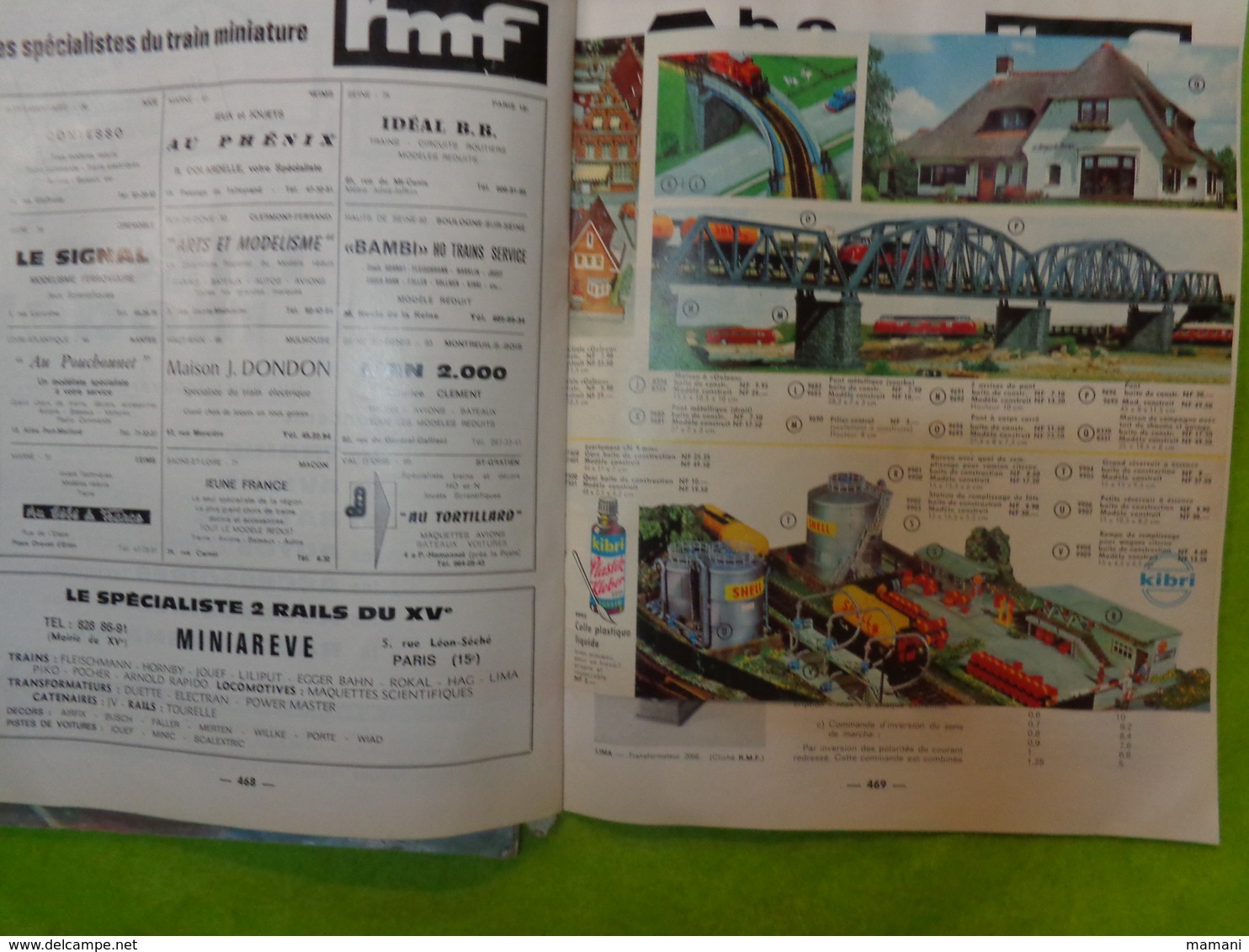 Lot De Catalogues Et Revue-rmf- Jouef-marklin- Des Annees 60 Pour Jouef 73-74 - Autres & Non Classés