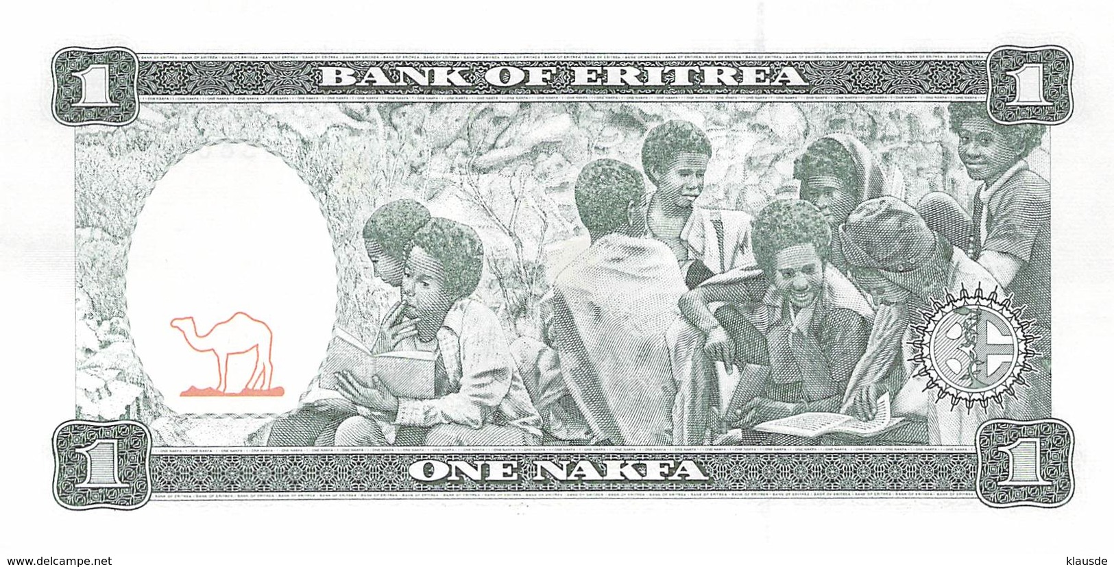 One Nakfa Eritrea 1997 UNC - Erythrée