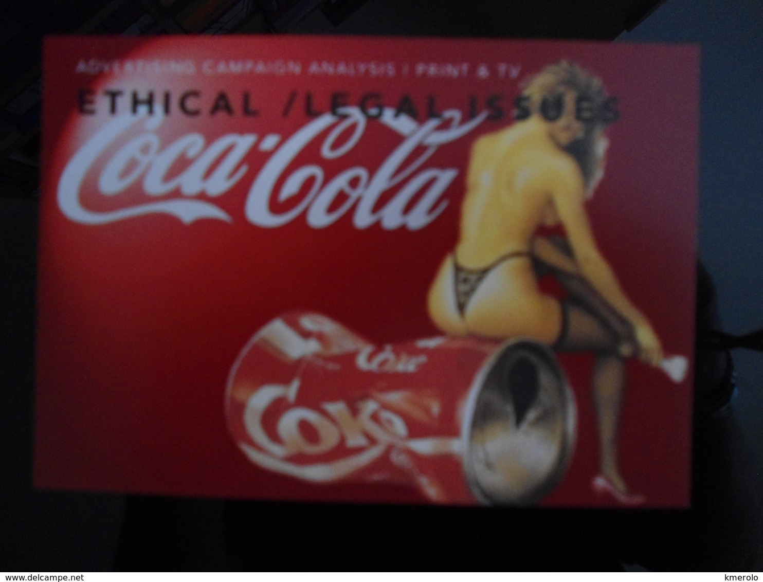 Coca Cola Soft Drink Carte Postale - Werbepostkarten