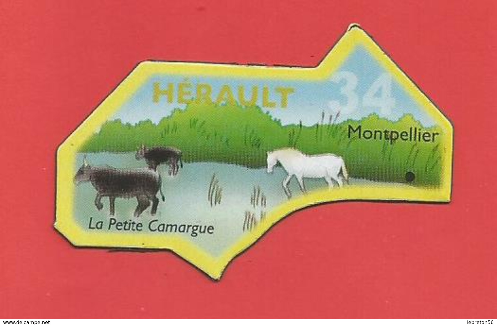 Magnet  Série Départements Et Régions De France " L'Hérault 34  " - Toerisme