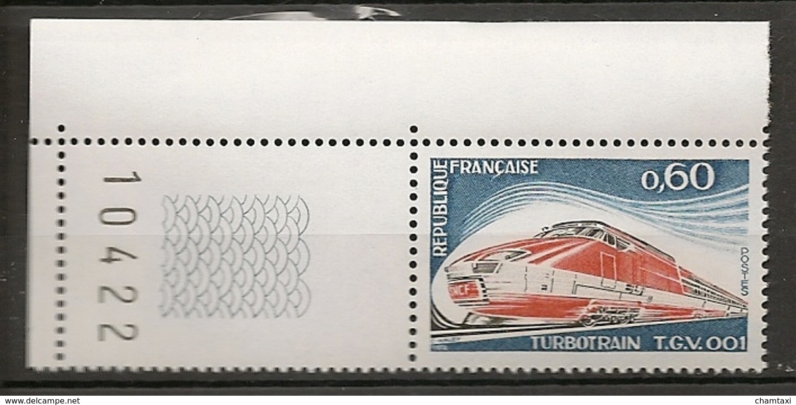 FRANCE 1974 TIMBRES 1802 1803 1804 1805 SERIE GRANDE REALISATIONS  NUMERO DE FEUILLE - Neufs