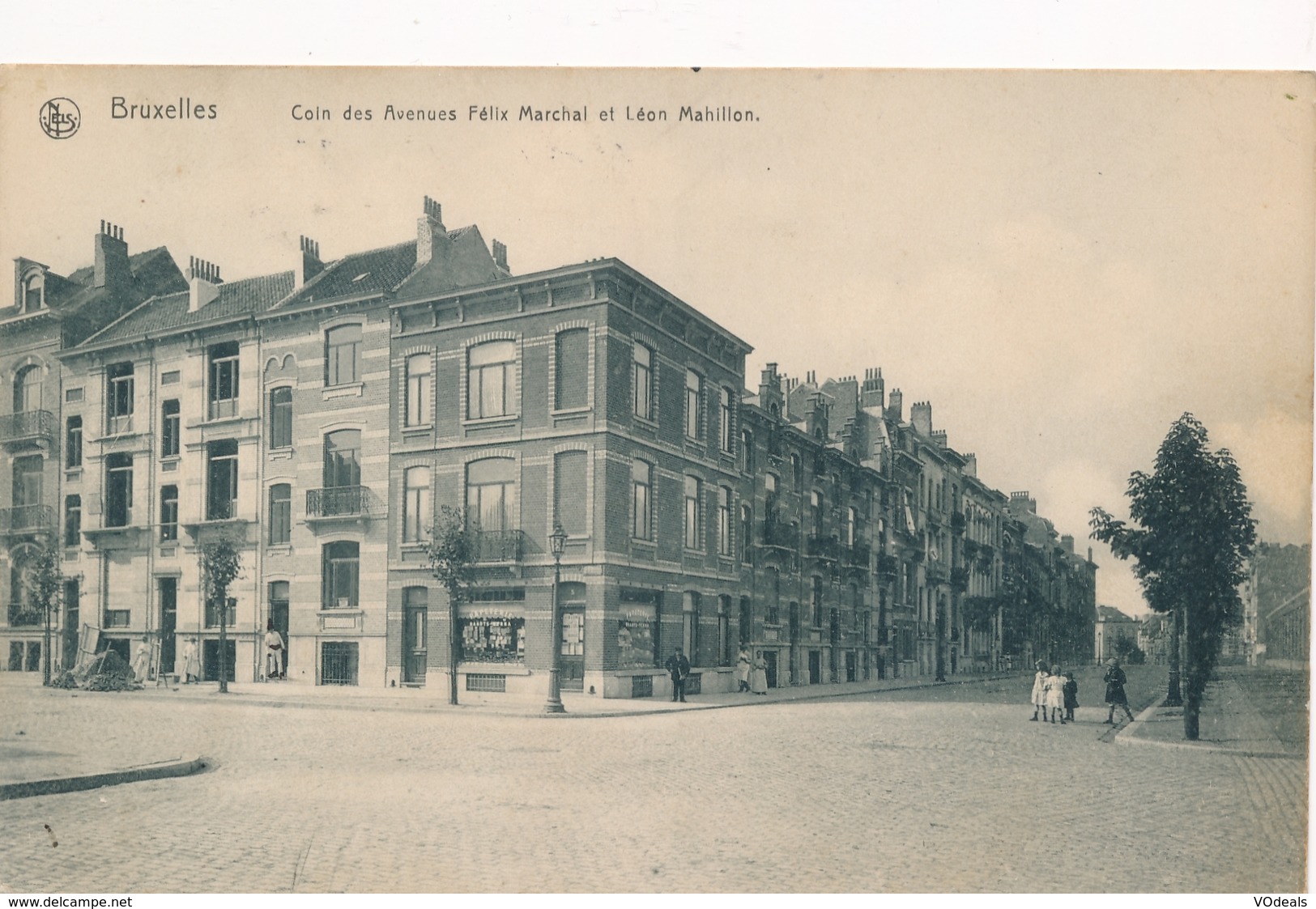 CPA - Belgique - Brussels - Bruxelles - Coin Des Avenues Félix Marchal Et Léon Mahilion - Schaarbeek - Schaerbeek