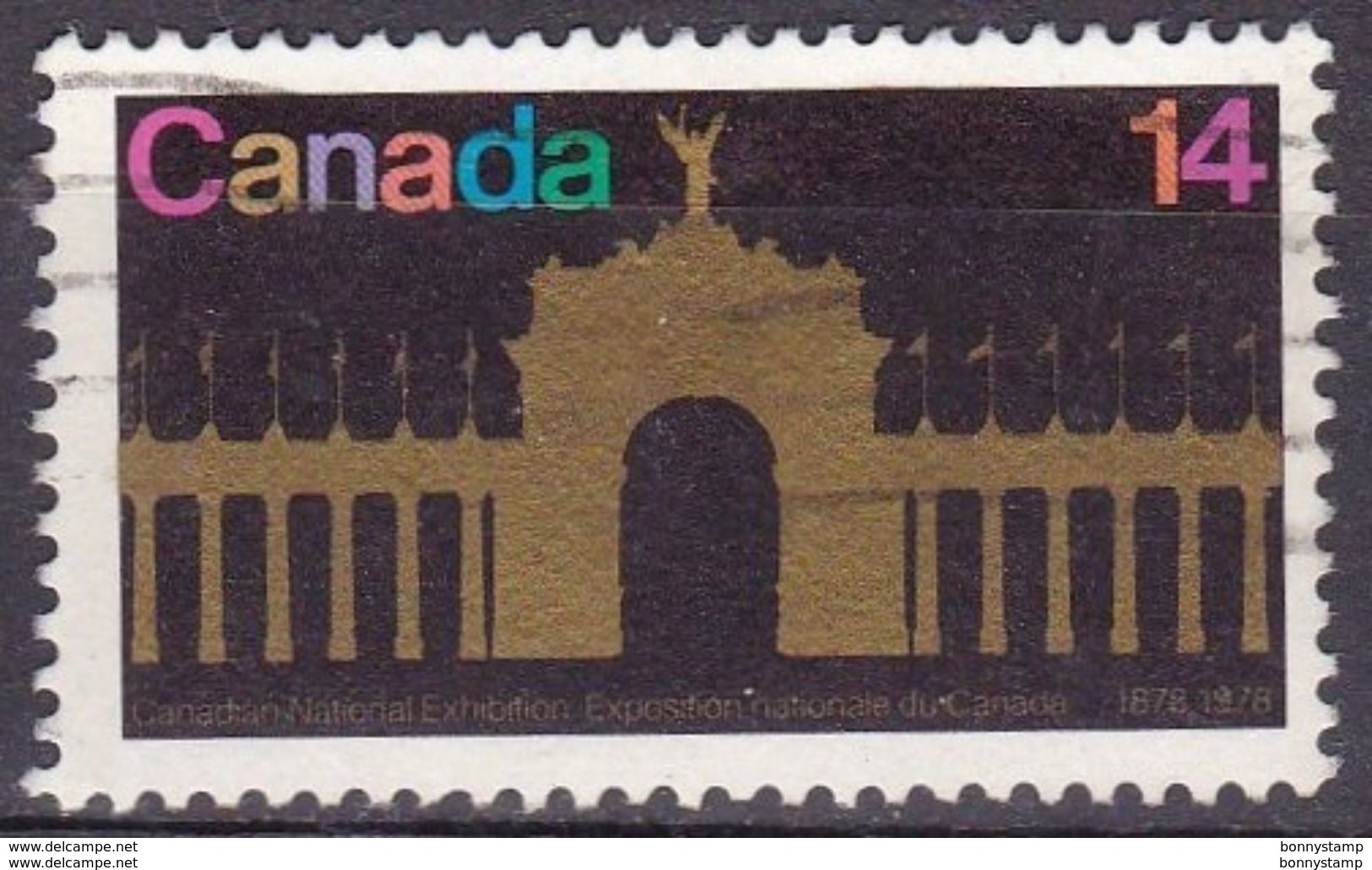 Canada, 1978 - 14c Prince's Gate - Nr.767 Usato° - Oblitérés