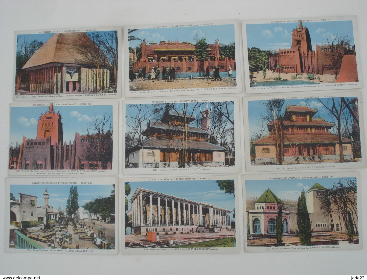 Lot De 32 Cpa Paris (75) - Exposition Coloniale Internationale 1931 - Voir Autres Photos - L33 - 5 - 99 Cartes