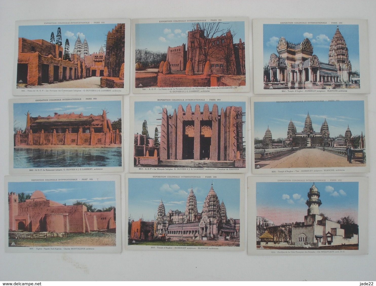 Lot De 32 Cpa Paris (75) - Exposition Coloniale Internationale 1931 - Voir Autres Photos - L33 - 5 - 99 Cartes