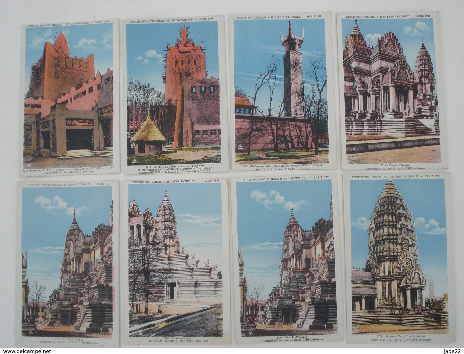 Lot De 32 Cpa Paris (75) - Exposition Coloniale Internationale 1931 - Voir Autres Photos - L33 - 5 - 99 Cartes