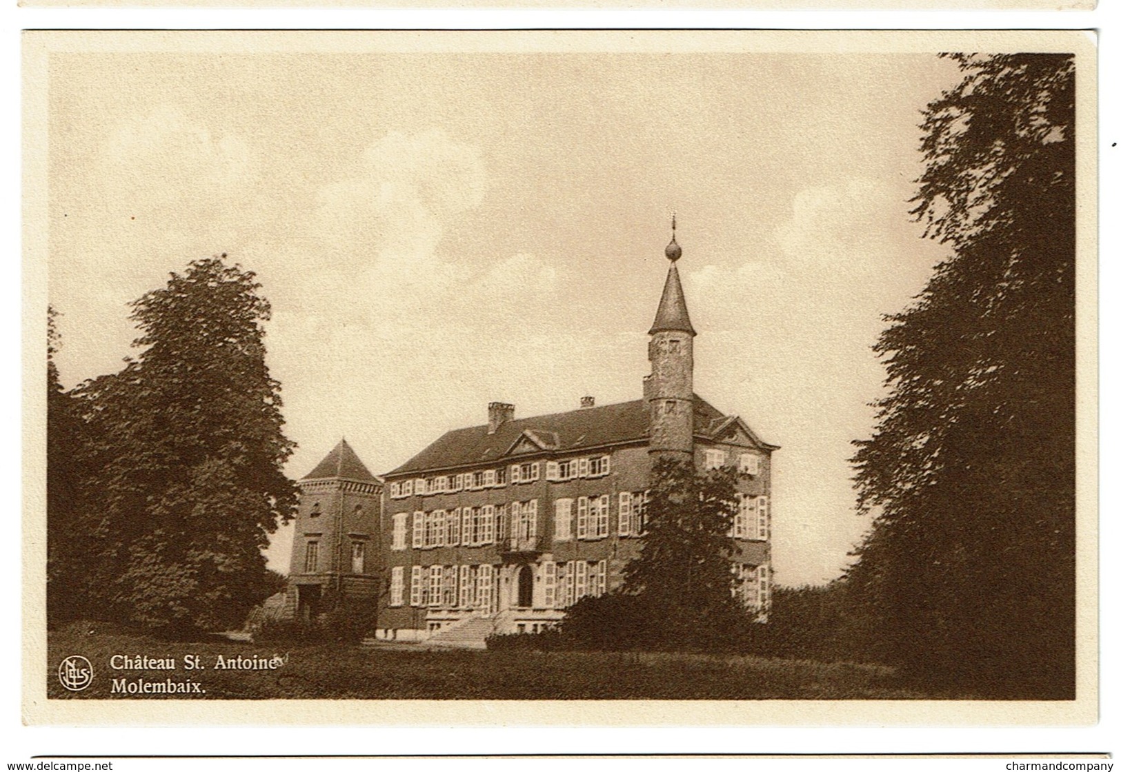 Château St. Antoine - Molembaix / Molenbaix - Edit. Thill - 2 Scans - Celles