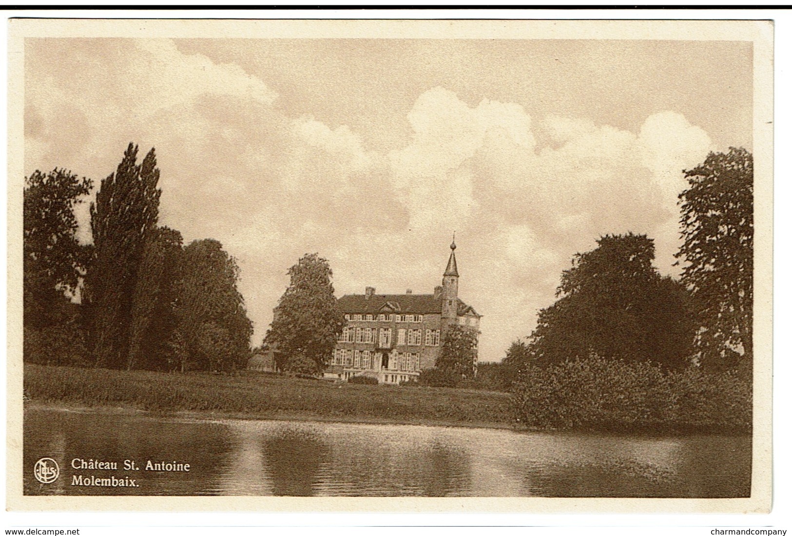 Château St. Antoine - Molembaix / Molenbaix - Edit. Thill - 2 Scans - Celles