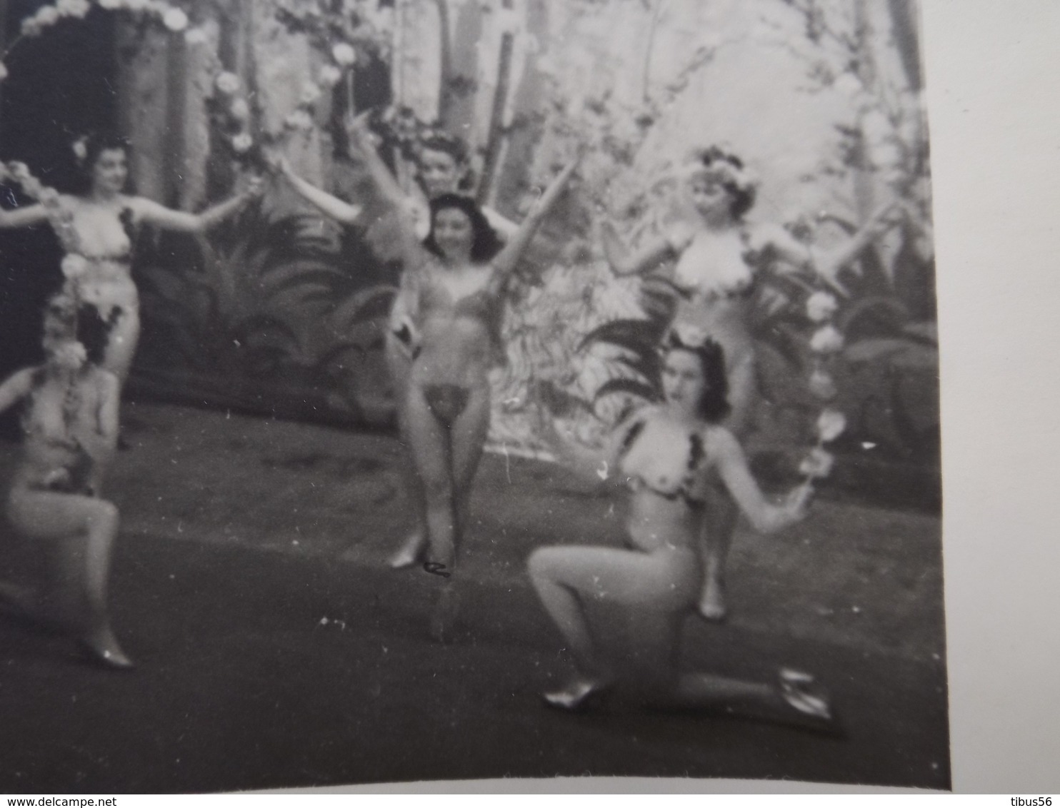 WW2 GUERRE 39 45 PARIS MOULIN ROUGE SOLDATS ALLEMANDS SPECTACLE FILLES SEINS NUES LOGE DANCING CABARET - Paris La Nuit