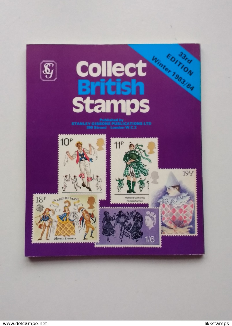 COLLECT BRITISH STAMPS 33rd EDITION ( A STANLEY GIBBONS CHECK LIST ) WINTER 1983/84 USED #L0093 (B7) - United Kingdom