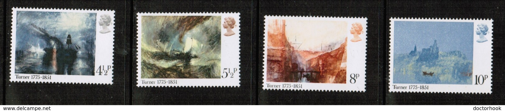 GREAT BRITAIN  Scott # 736-9* VF MINT LH (Stamp Scan # 506) - Unused Stamps