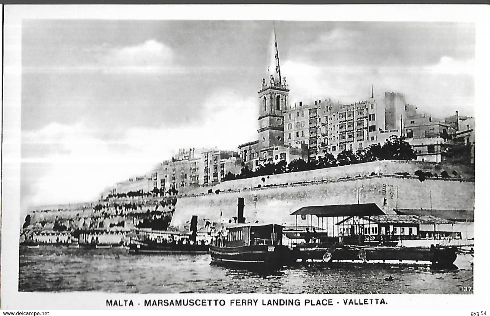 Malta  Marsamuscetto Ferrry Landing Place  Valletta - Malte