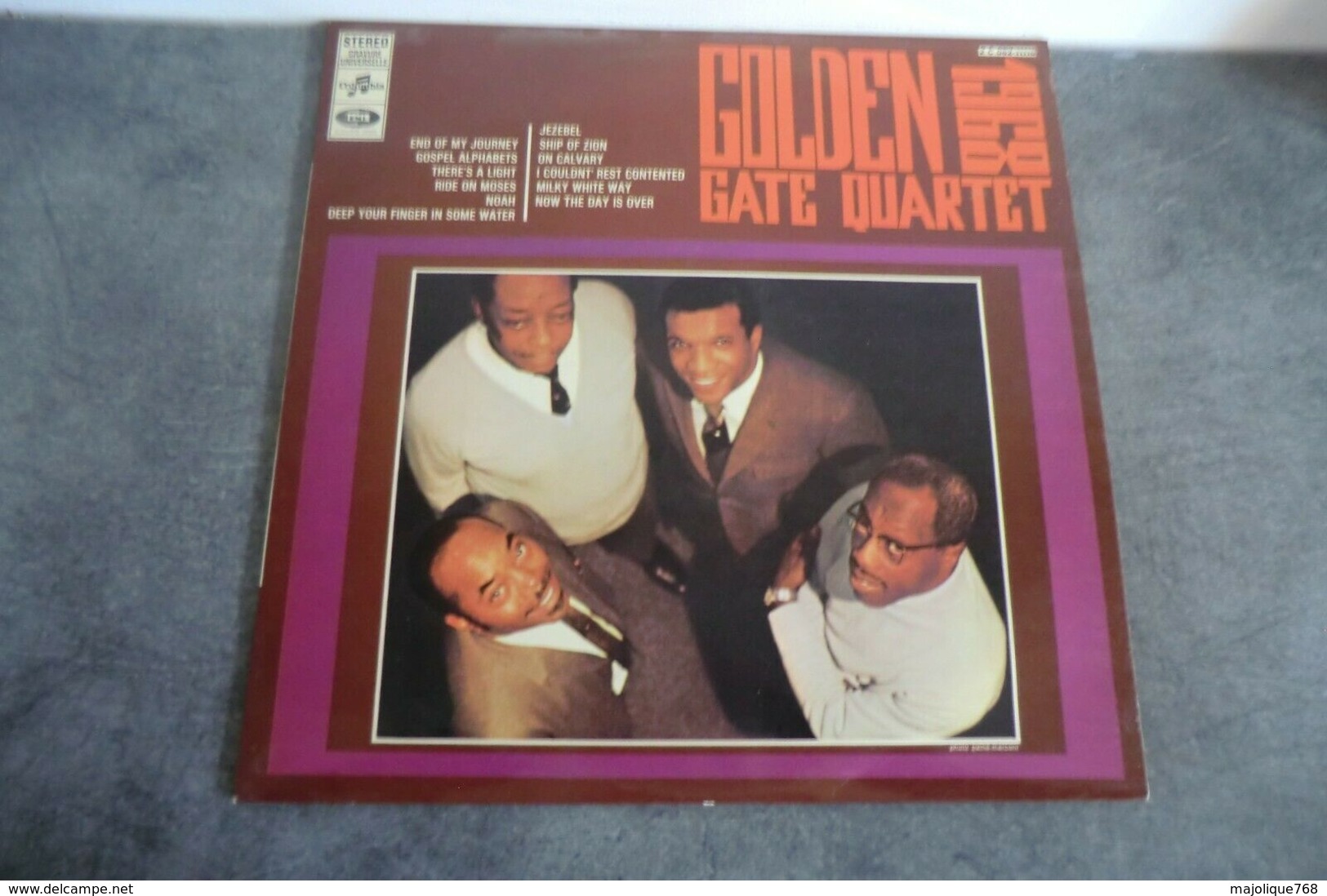 Disque - Golden Gate Quartet 1968 - Columbia 2 C 062-11116 - - Gospel En Religie