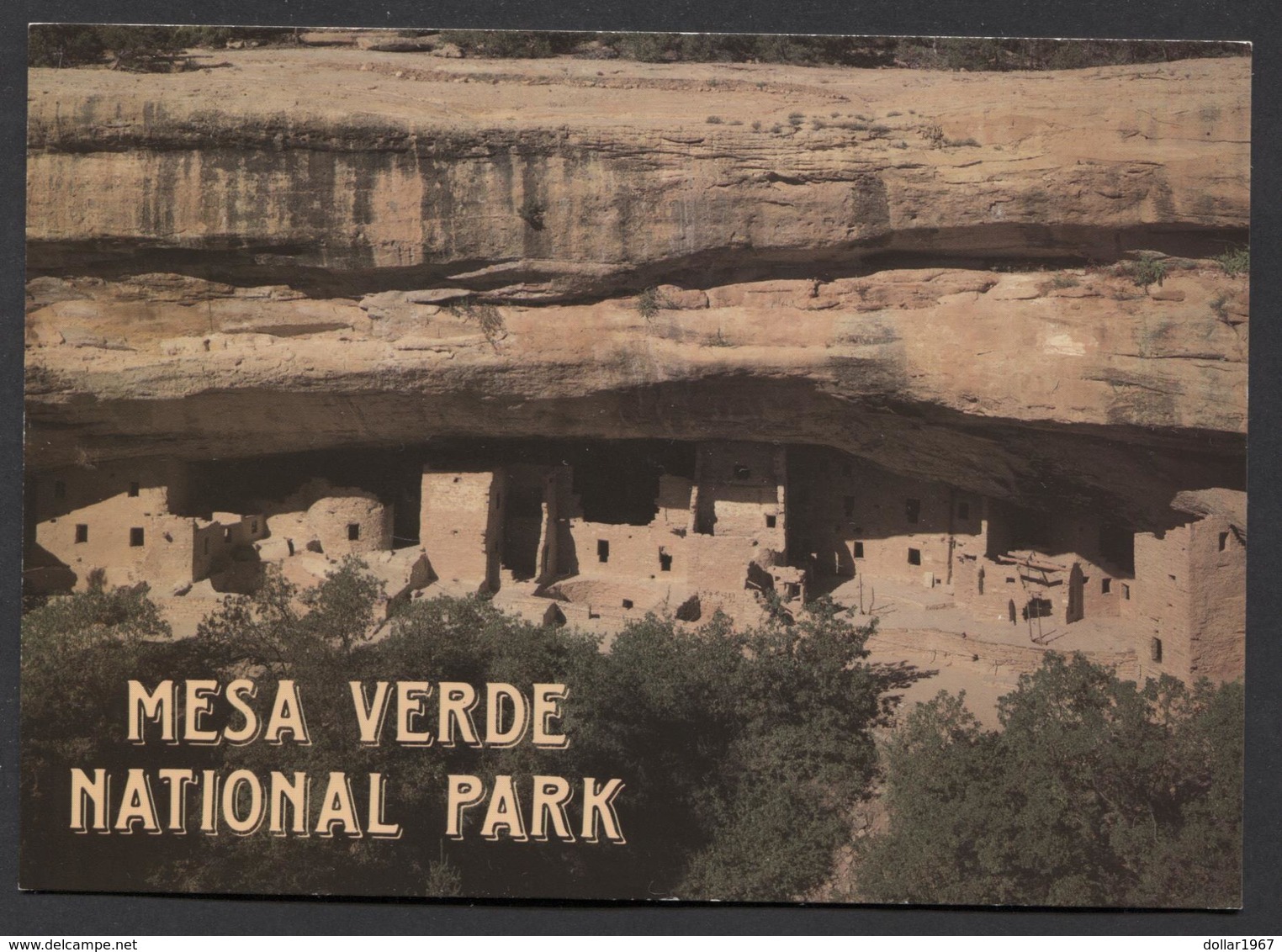 Mesa Verde National Park , Colorado - Cortez. - NOT  Used - See The 2 Scans For Condition.(Originalscan ) - Mesa Verde