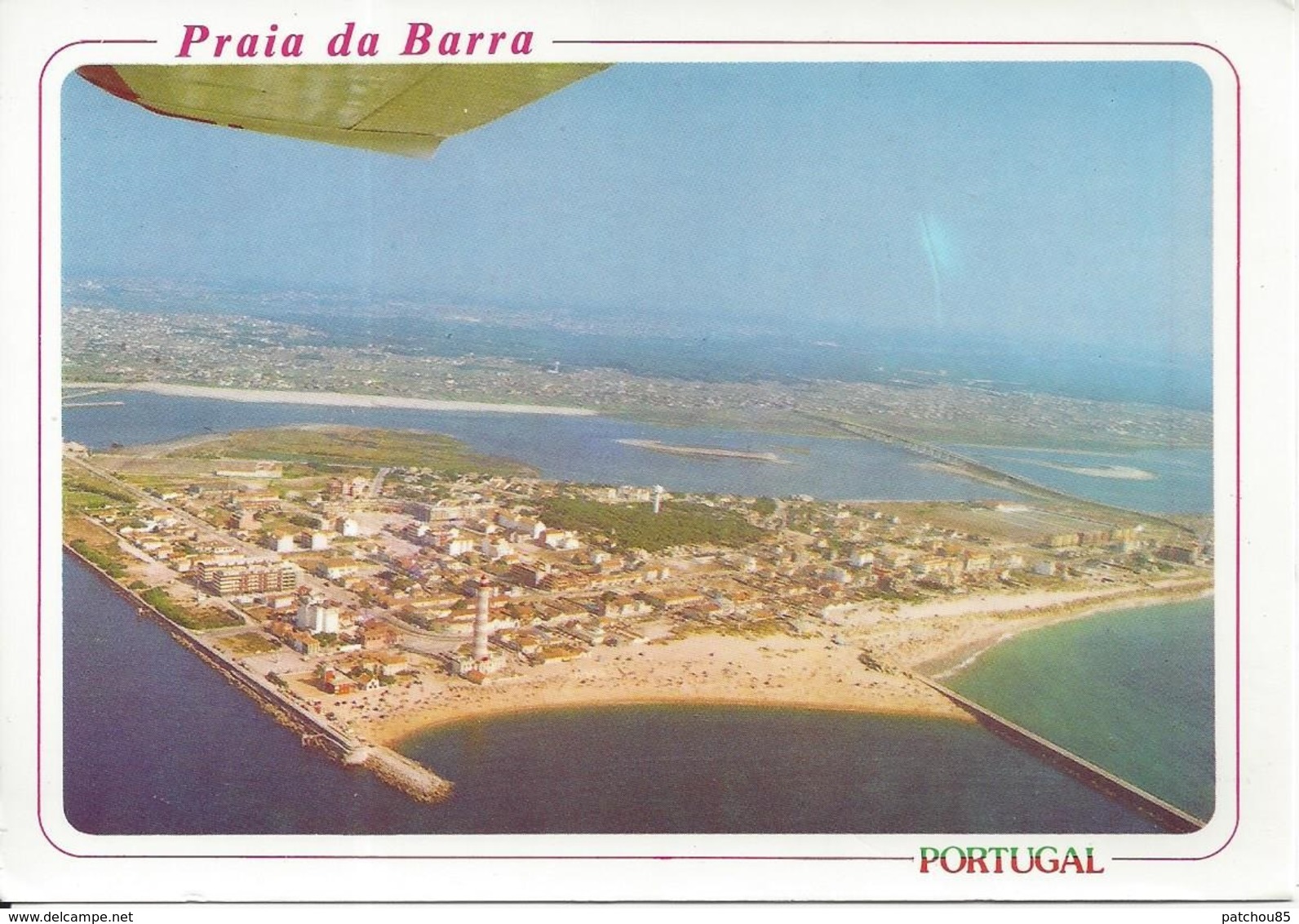 CPM   Portugal  Aveiro  Vue Aérien De La Plage Barra (fihavo) - Aveiro