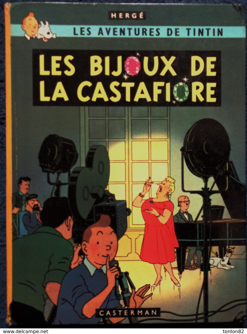 Hergé - TINTIN - Les Bijoux De La Castafiore - ( 1966 - 21 B 36 ) . - Tintin