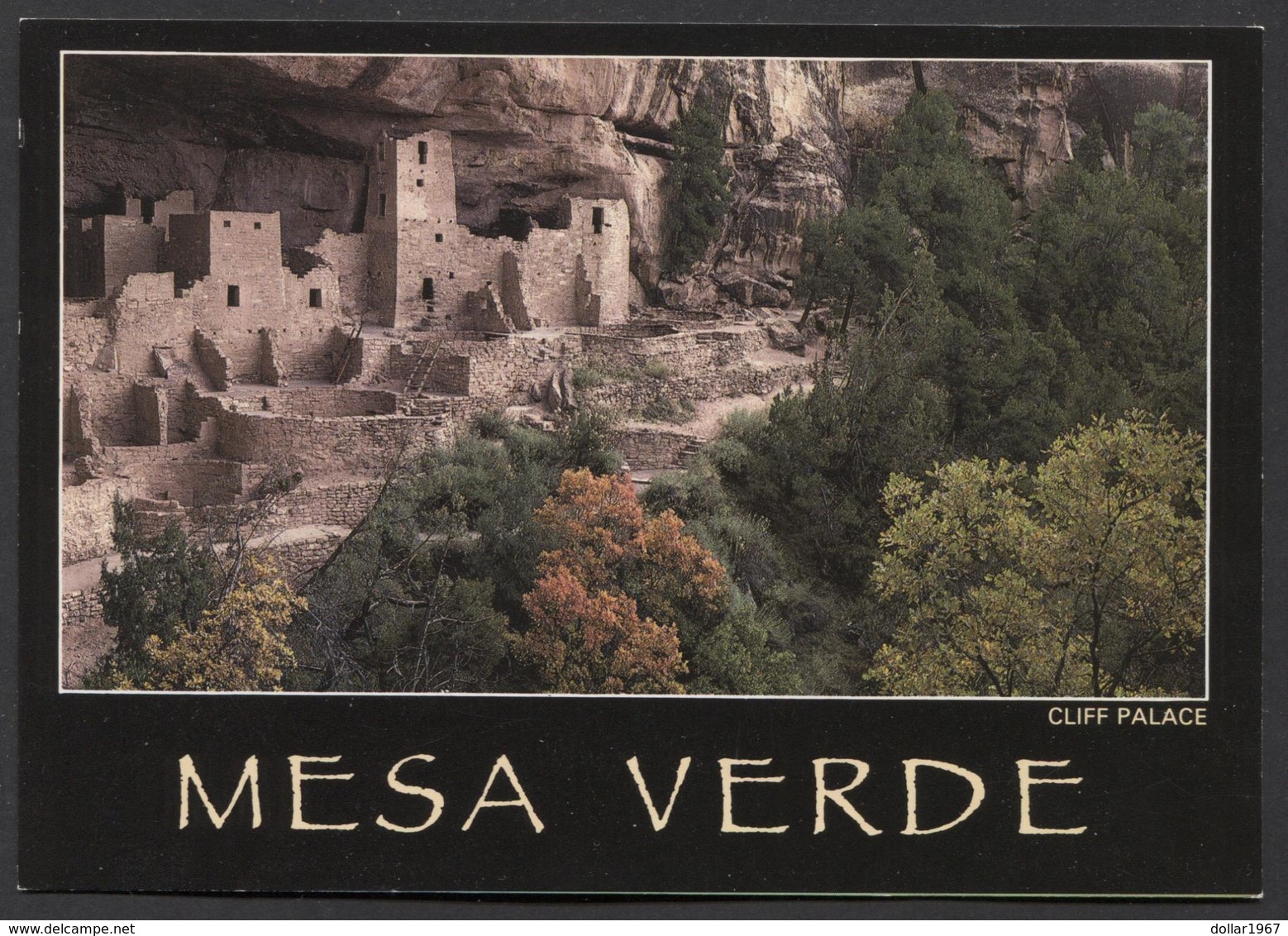 Mesa Verde National Park , Colorado - Cortez. ( 2 )  - NOT  Used - See The 2 Scans For Condition.(Originalscan ) - Mesa Verde