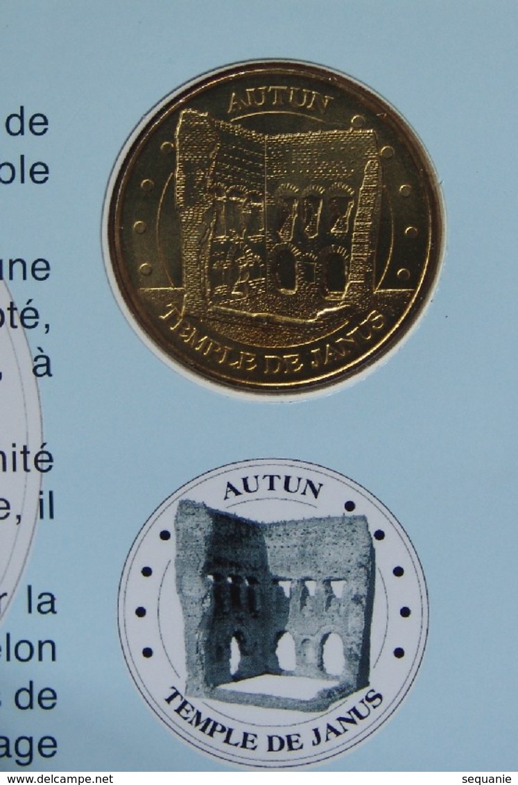 Médaille Touristique De AUTUN 2010 Avec Encart - 2010