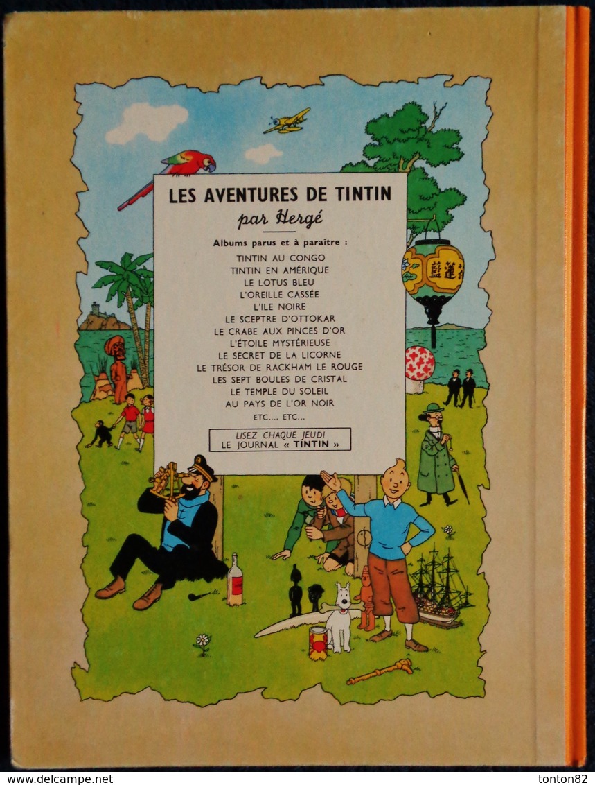 Hergé - TINTIN - Au Pays De L'Or Noir - Casterman - ( 2000 ) . - Tintin
