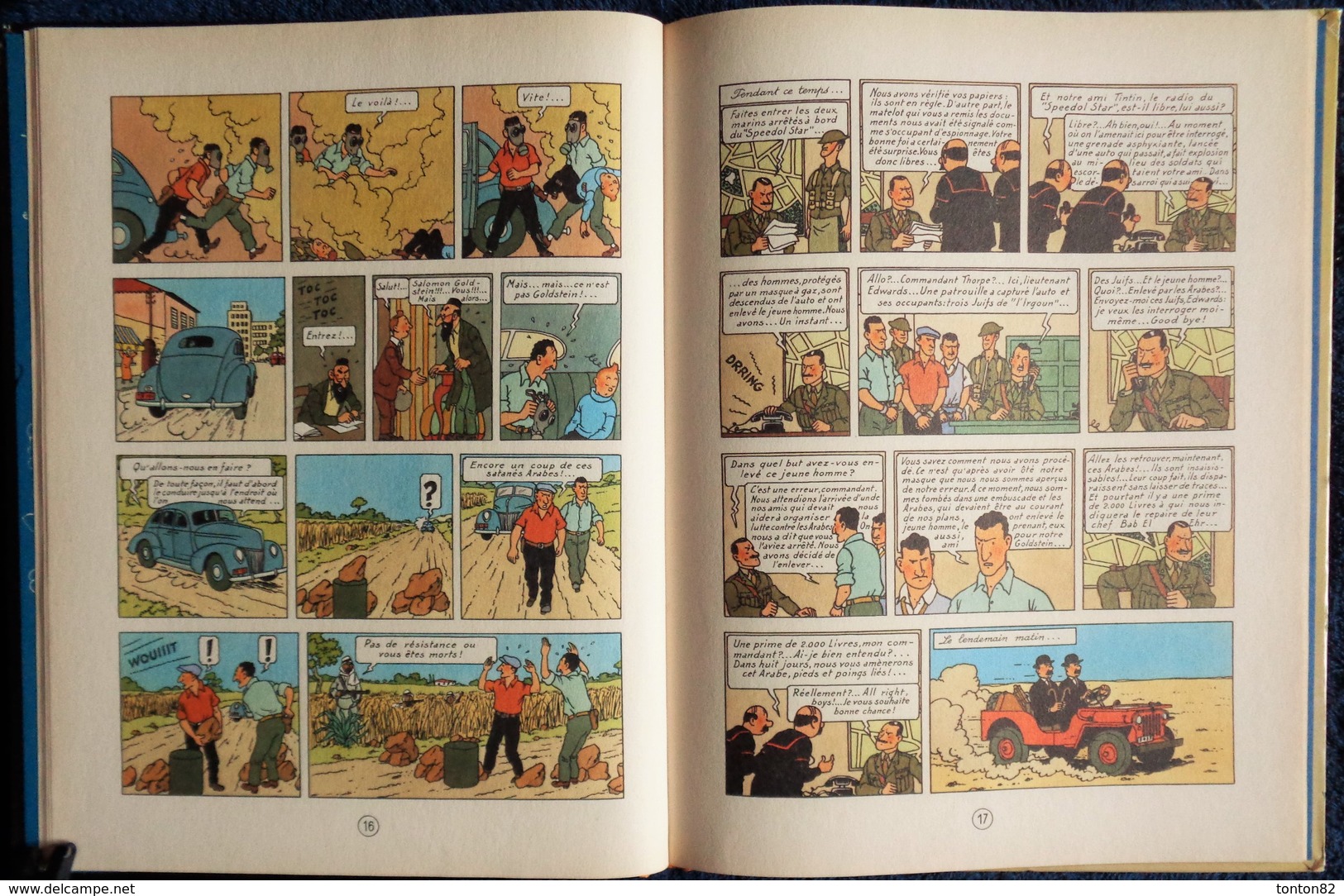 Hergé - TINTIN - Au Pays De L'Or Noir - Casterman - ( 2000 ) . - Tintin