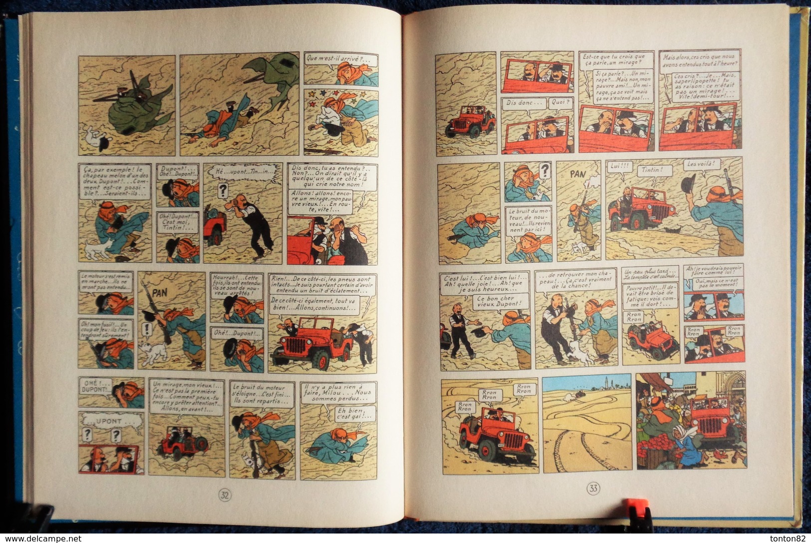 Hergé - TINTIN - Au Pays De L'Or Noir - Casterman - ( 2000 ) . - Tintin