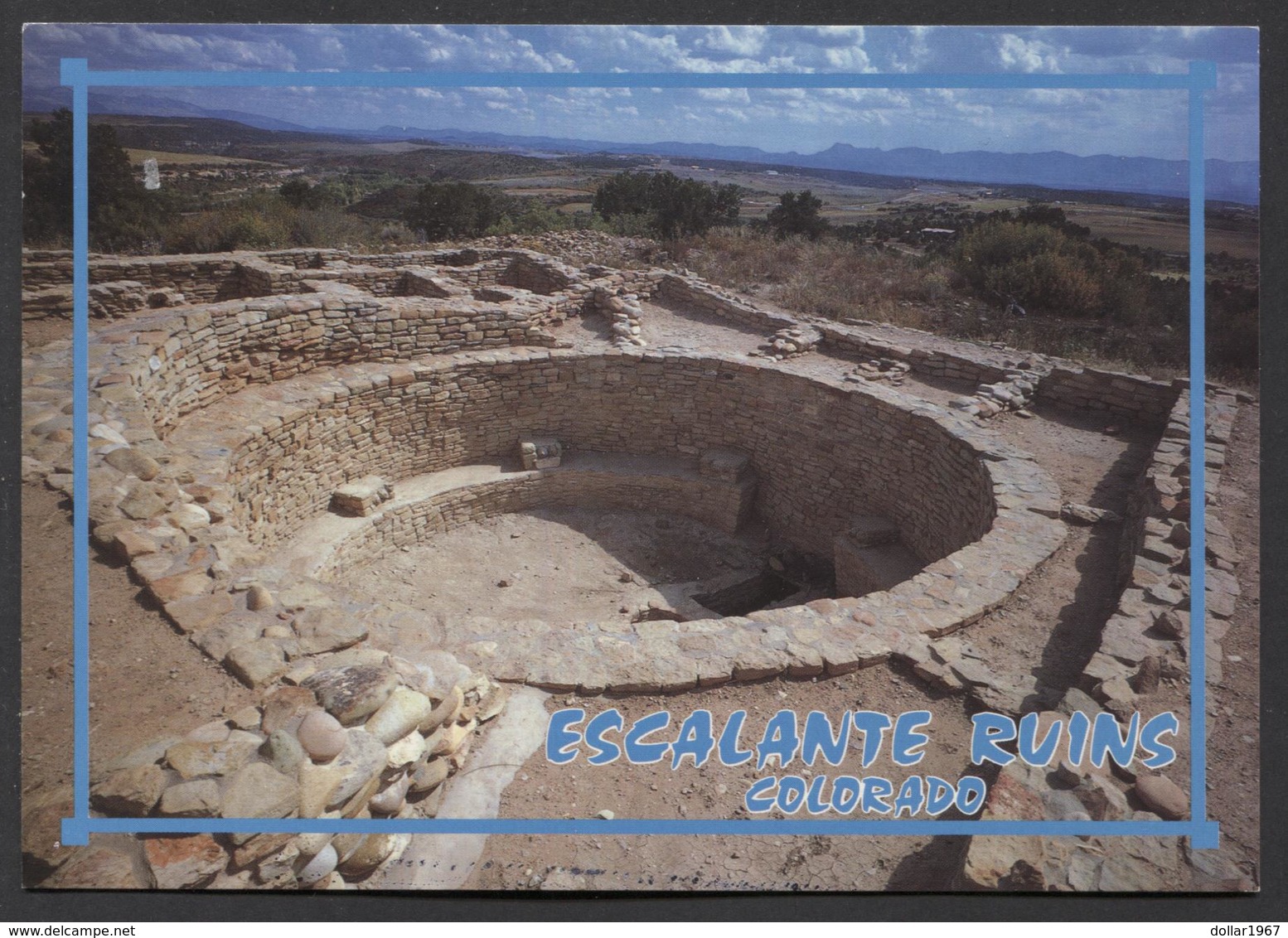 Mesa Verde National Park , Colorado - Cortez. ( 3 )  - NOT  Used - See The 2 Scans For Condition.(Originalscan ) - Mesa Verde